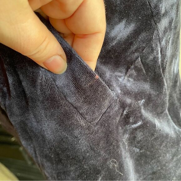 Giuseppe Zanotti Y2K Sweatshirt Dress Velour Rhinestone Zip Up Hoodie 42 - Picture 3 of 9